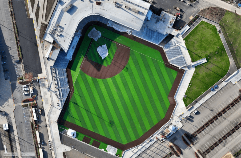 New Hillsboro Stadium gets its turf, closes in on completion