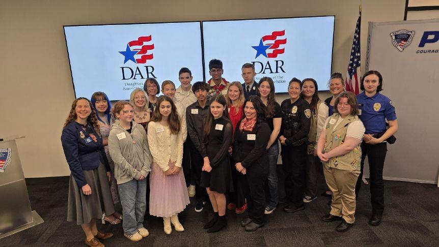 Daughters of the American Revolution honor students from Beaverton, Sherwood, Southwest Portland